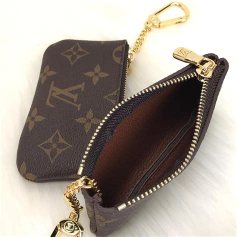 louis vuitton keychain wallet price|louis vuitton coin keychain.